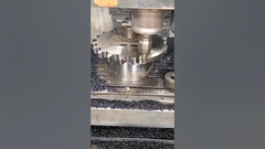 Cnc Milling Gear Machining ⚙️ #shorts