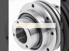 Industriële robot Hoogprecisie Diafragma Koppeling Roestvrij staal Bellows Drive Koppeling Element
