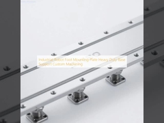 Industriële robotvoet montageplaat heavy duty basis ondersteuning custom machinale bewerking