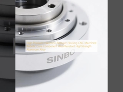 Hoge precisie harmonische reductiekast CNC bewerkt robotkerncomponent slijtvast sterkte aluminiumlegering