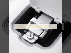 Service robot mobiele chassis hoge betrouwbaarheid batterijcompartiment dekking vergrendeling Mechanisme Precision Custom