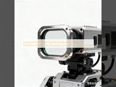 Explosiebestendige robot met hoge temperatuurbestendige lens Beschermingsraam voor gevaarlijke omgevingen Optisch glas