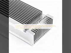 Custom Titanium Alloy Heat Sink Precision CNC Bewerking China Thermische oplossing voor elektronica
