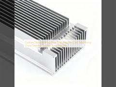 Custom Titanium Alloy Heat Sink Precision CNC Bewerking China Thermische oplossing voor elektronica