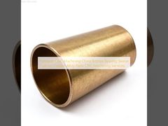 Precision CNC Machining China Bronze Bearing Sleeve Custom Copper Alloy Parts CNC Machining Services