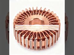 Precision Motor Commutator Copper Alloy Machined Parts CNC Machining China Precision CNC Machining Services