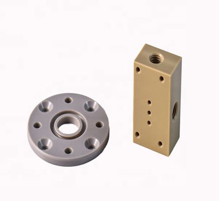 Buy Nylon POM PE PTFE CNC Precision Machined Plastic Parts Non Surface Customized online manufacture