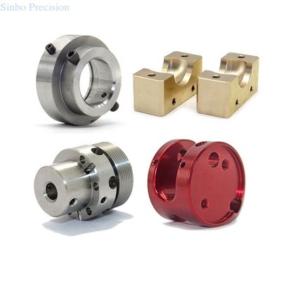 Precision Custom CNC Turning Milling Parts Aluminum Brass 5 Axis Lathe Component