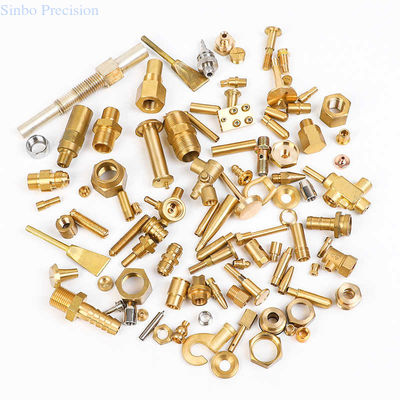 Precision Brass CNC Turned Components For Fasteners And Auto Industries