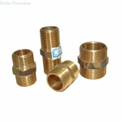 Customized Grey CNC Turning Parts with Polished Surface Treatment and UNC Thread Type