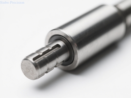 Custom Steel Conveyor Roller Shaft for Heavy Duty Industrial Use