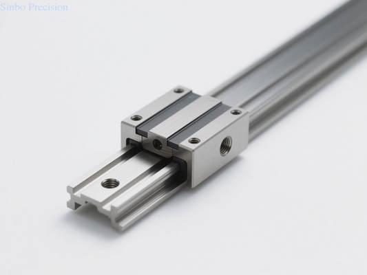 Precision High Load Stainless Steel Slider Guide Rail Linear Motion System Component for Industrial Automation