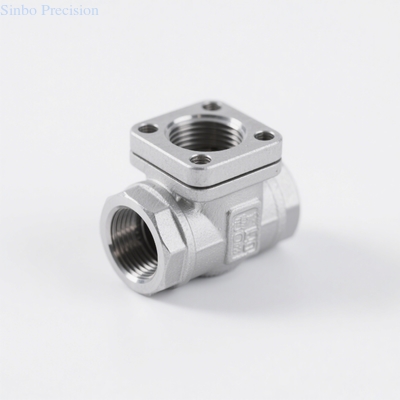 API ASTM Standard High Precision Valve Body CNC Machining Custom Service For Ball Gate And Globe Valves