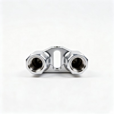 High Pressure Water Cannon Nozzle Seat Precision CNC Machining China for Special Robots ExplosionProof Rescue Aerospace